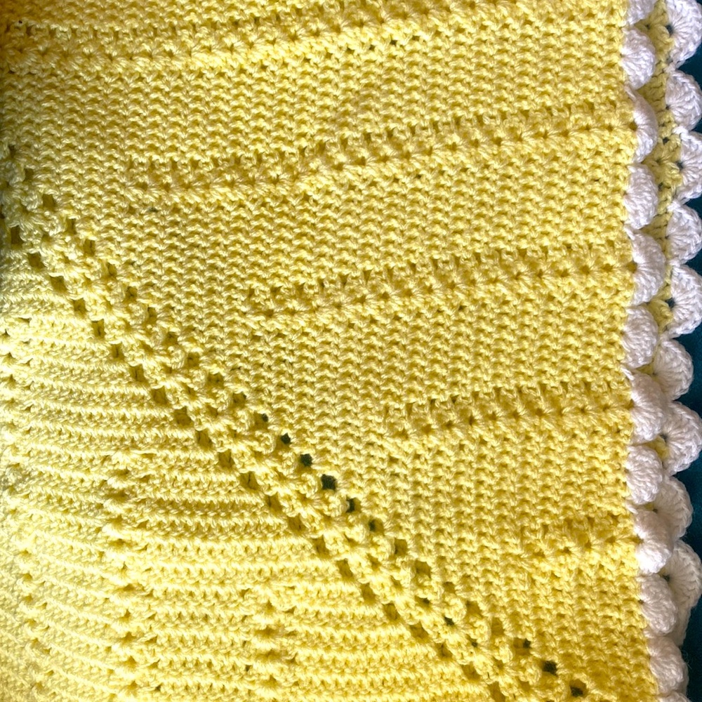 Hand made baby blanket